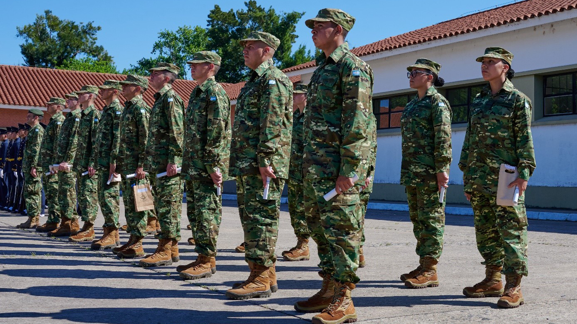 Egreso del Curso de Formación de Soldados Voluntarios